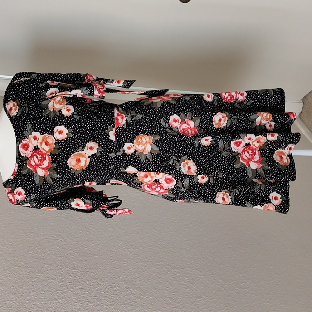 Wrinkle-free Midi dress, Sz M NWOT - Picture 7 of 9